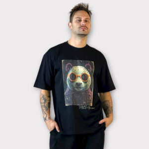 Takeshy Kurosawa T-shirt New Bear Nero