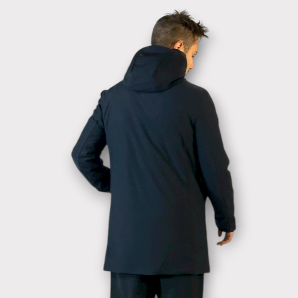 IMG 3045 Παρκα Με Αποσπώμενη Επένδυση Και Κουκούλα Μαύρο