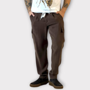 Takeshy Kurosawa Pantalone Cargo Con Pence Moro