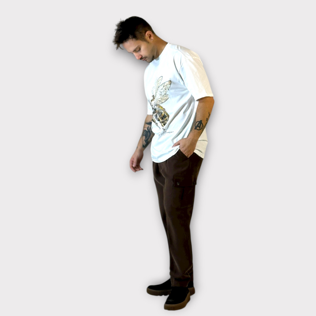 IMG 3073 Takeshy Kurosawa T-shirt Insect Express Off White