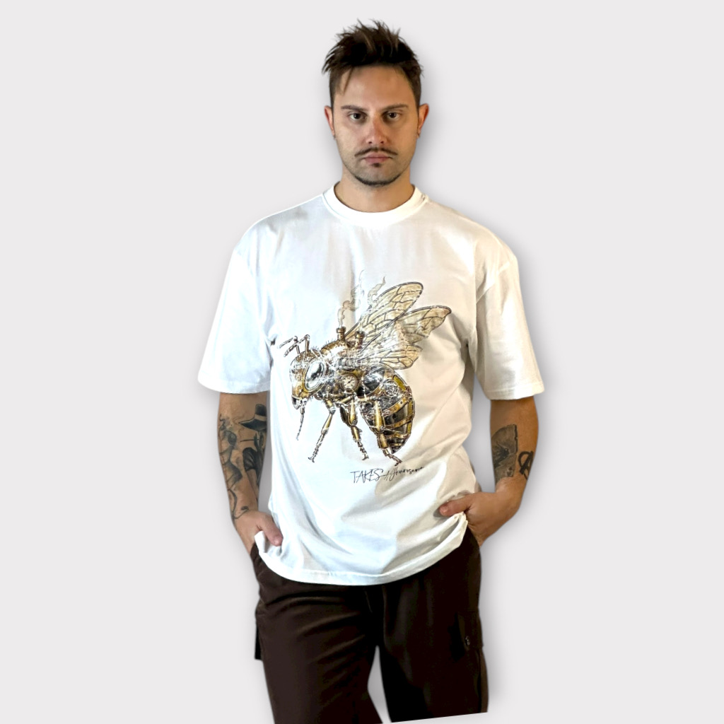 IMG 3075 Takeshy Kurosawa T-shirt Insect Express Off White