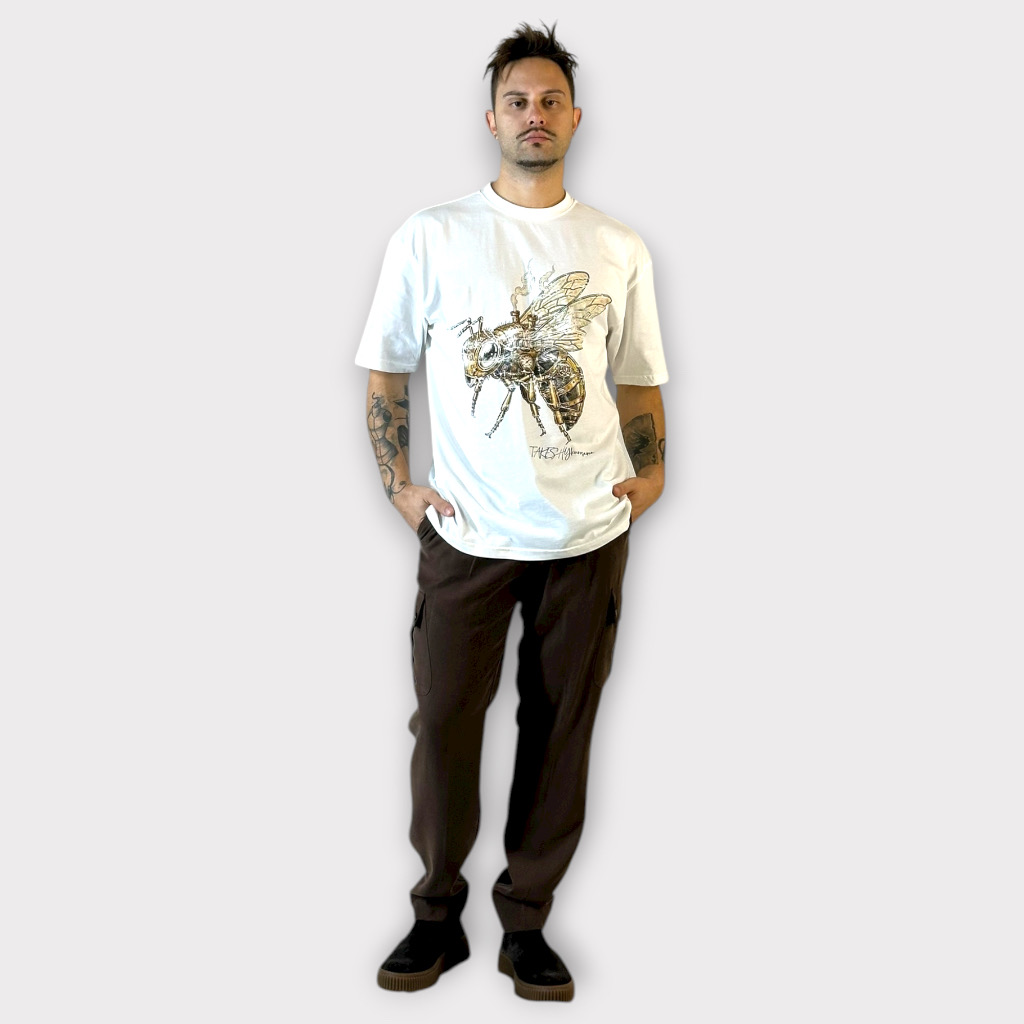 IMG 3076 Takeshy Kurosawa T-shirt Insect Express Off White