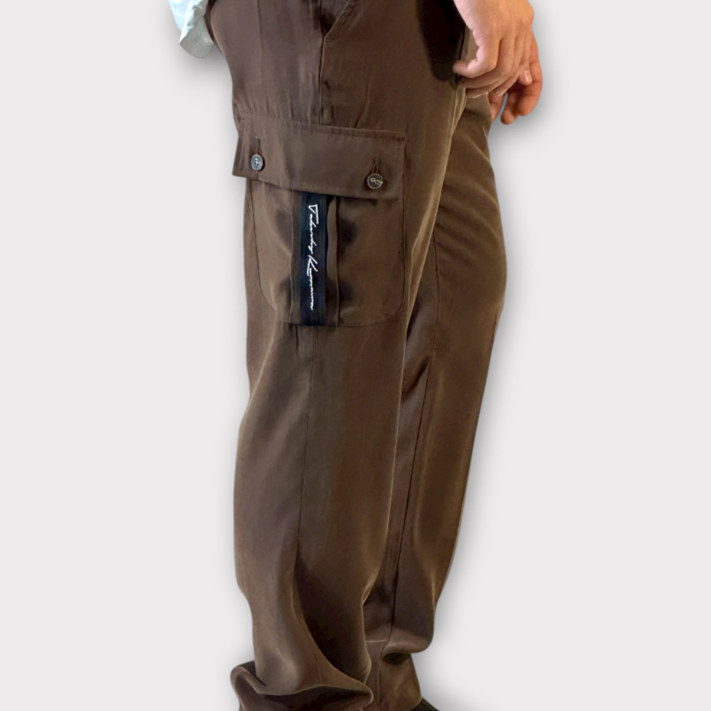 IMG 3082 Takeshy Kurosawa Pantalone Cargo Con Pence Moro