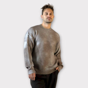 Μπλούζα Πλεκτη Light Coffee