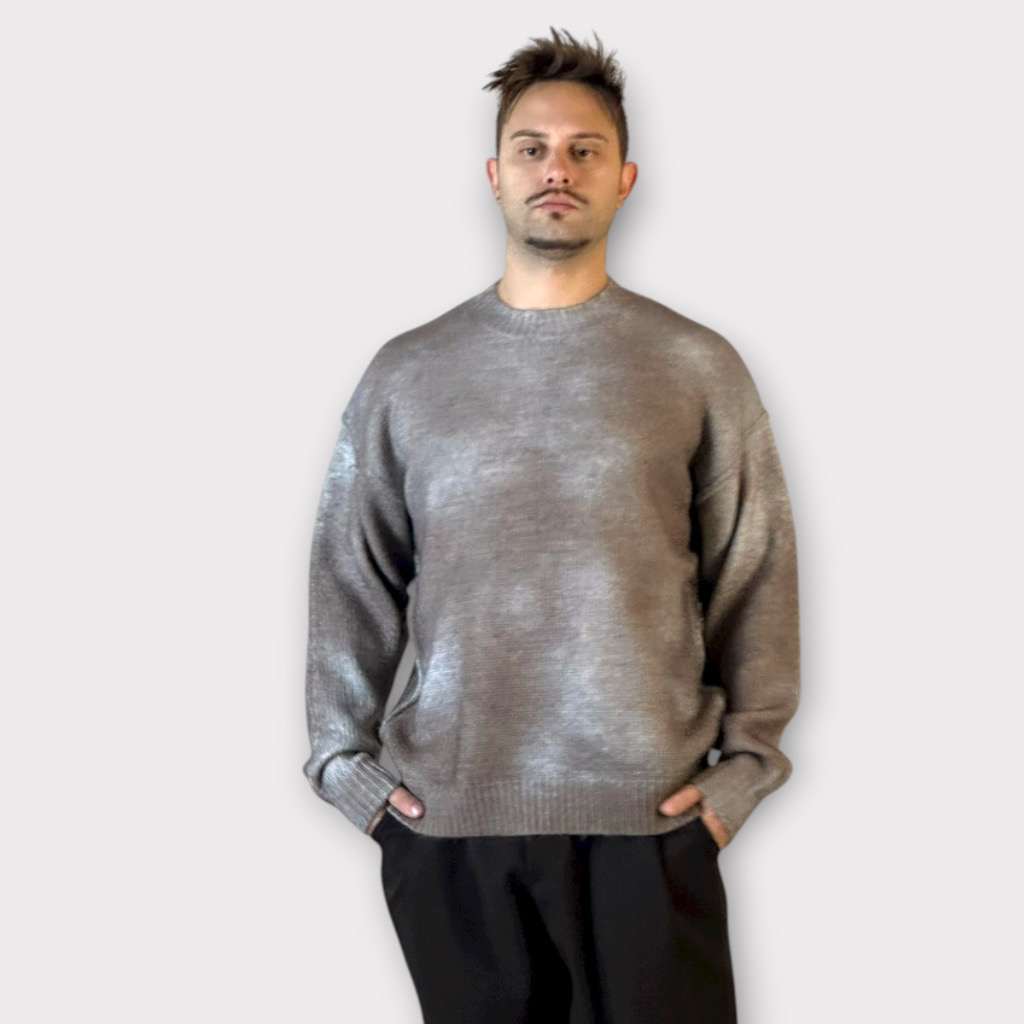 IMG 3171 Μπλούζα Πλεκτη Light Coffee