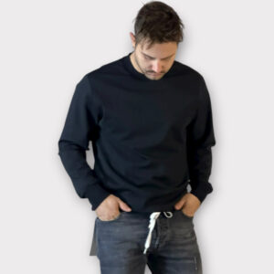 Μπλούζα Με Μακριά Μανίκια Μαύρη