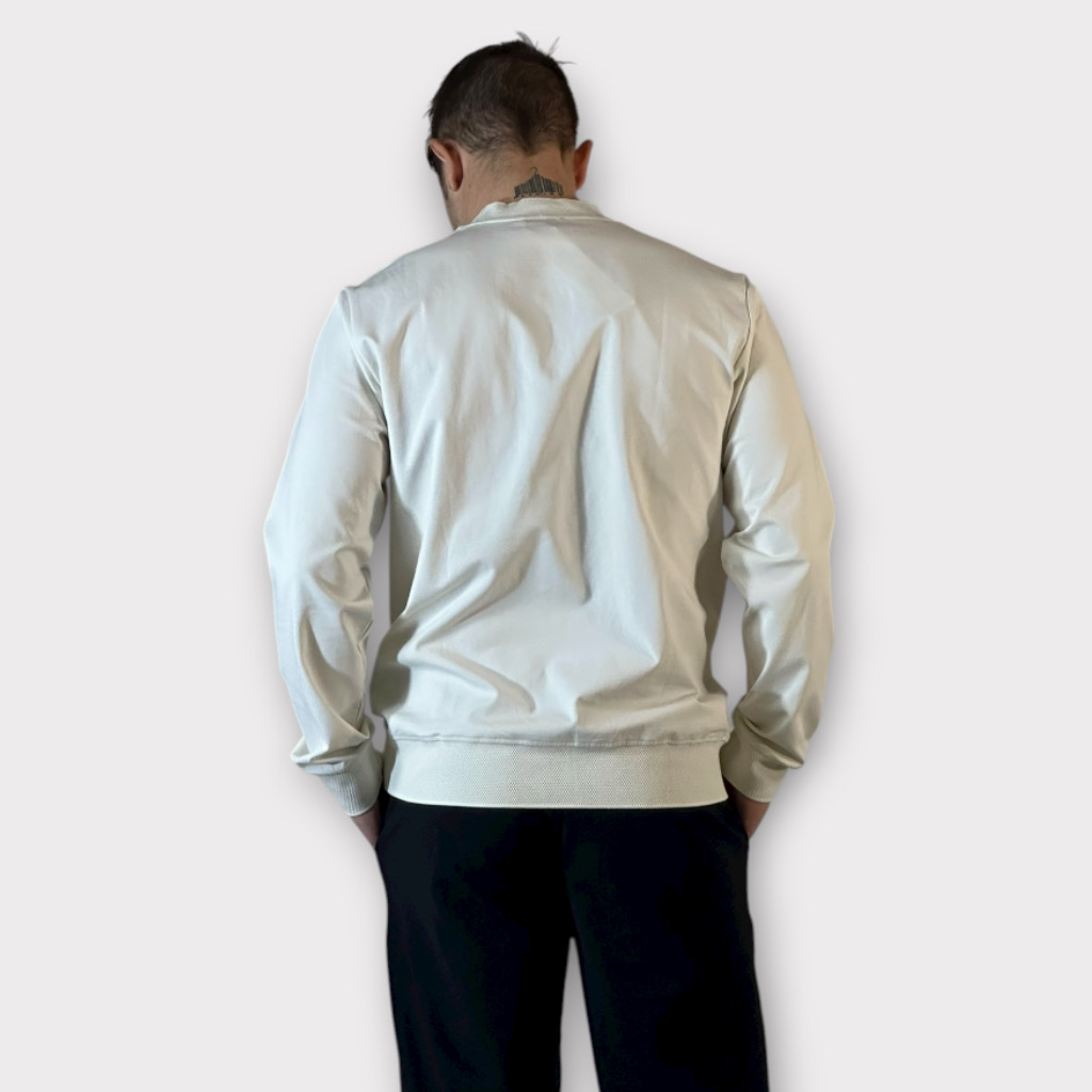 IMG 3400 Μπλούζα Με Μακριά Μανίκια Εκρού