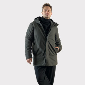 Παρκα Με Επένδυση Και Κουκούλα Chaki