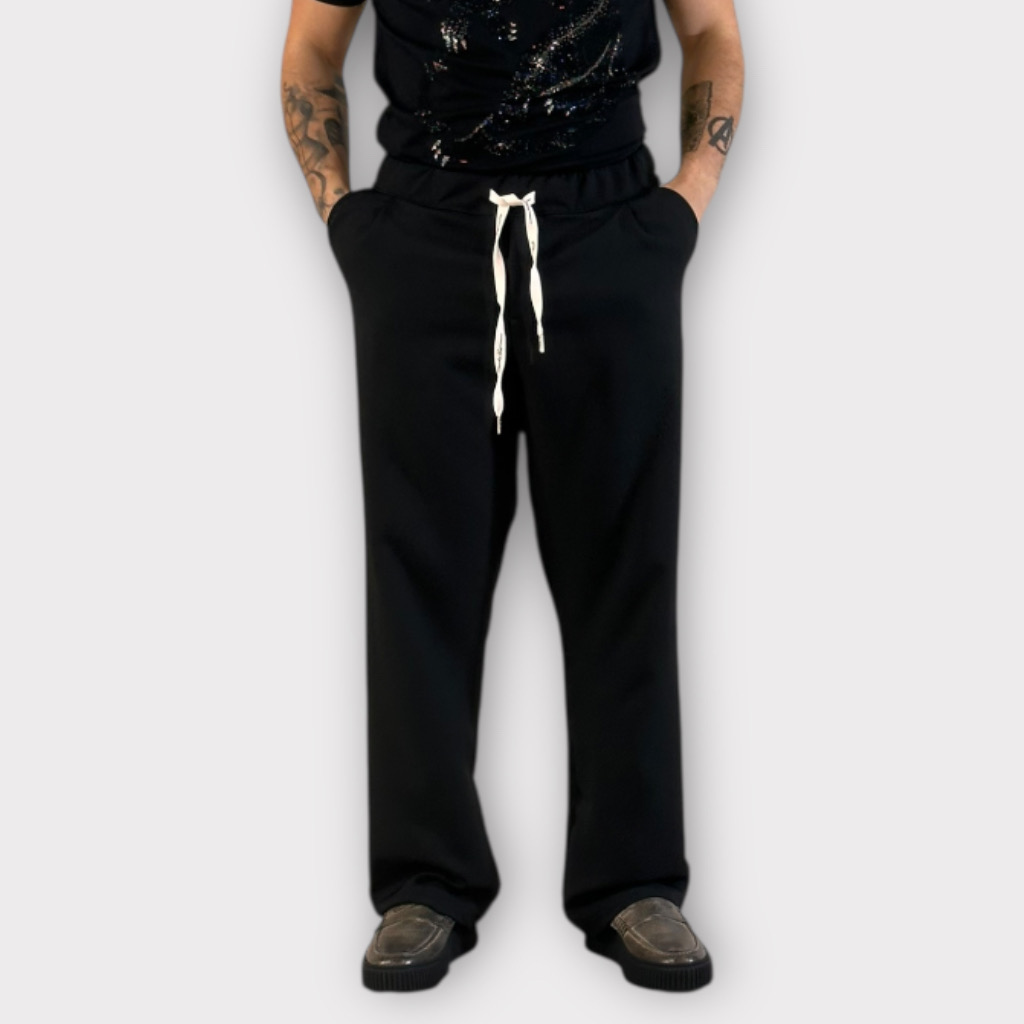 IMG 4351 Takeshy Kurosawa Pantalone Over 1 Pence Nero