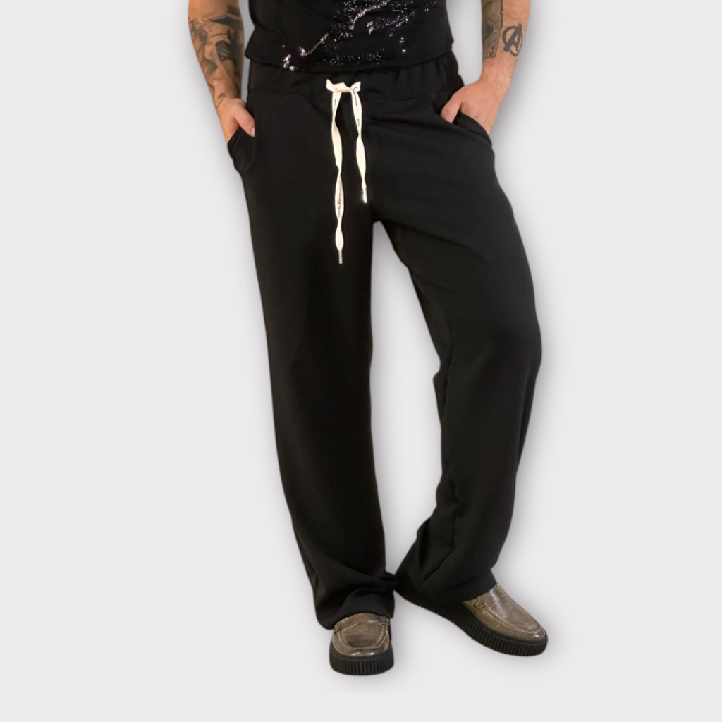 IMG 4352 Takeshy Kurosawa Pantalone Over 1 Pence Nero