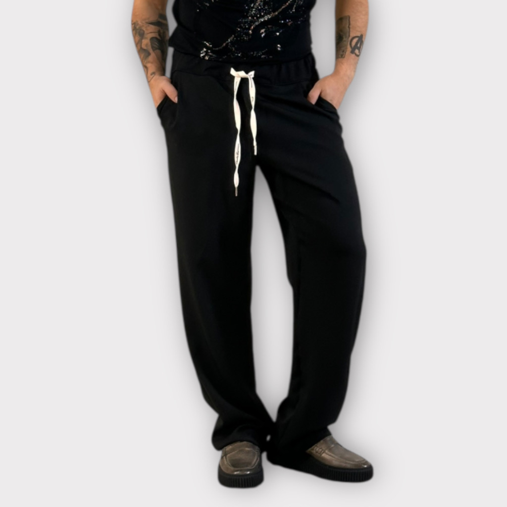 IMG 4355 Takeshy Kurosawa Pantalone Over 1 Pence Nero