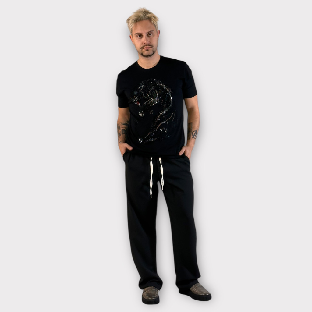 IMG 4356 Takeshy Kurosawa Pantalone Over 1 Pence Nero