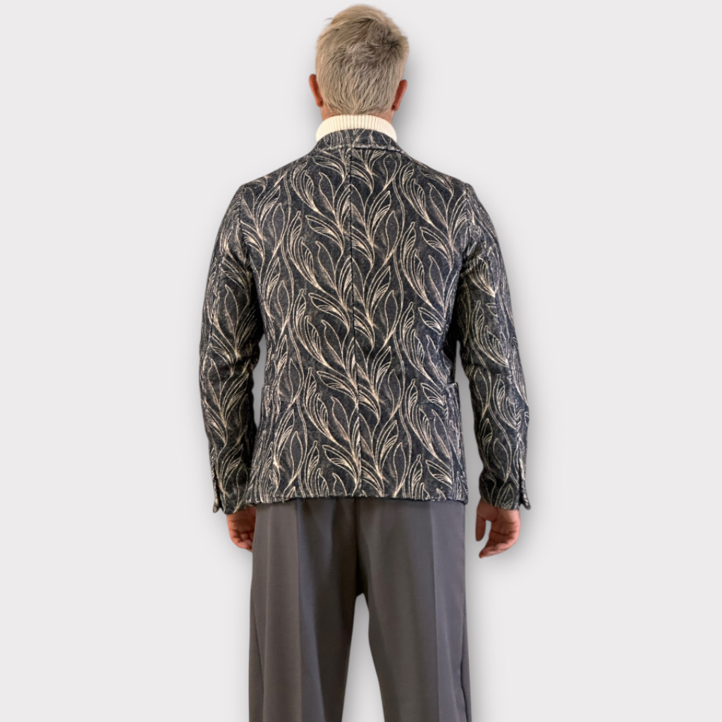 IMG 4659 Μπλέιζερ Με Σχέδιο Ύφανσης 1