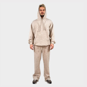 Takeshy Kurosawa Hoodie Con Marsupio Beige