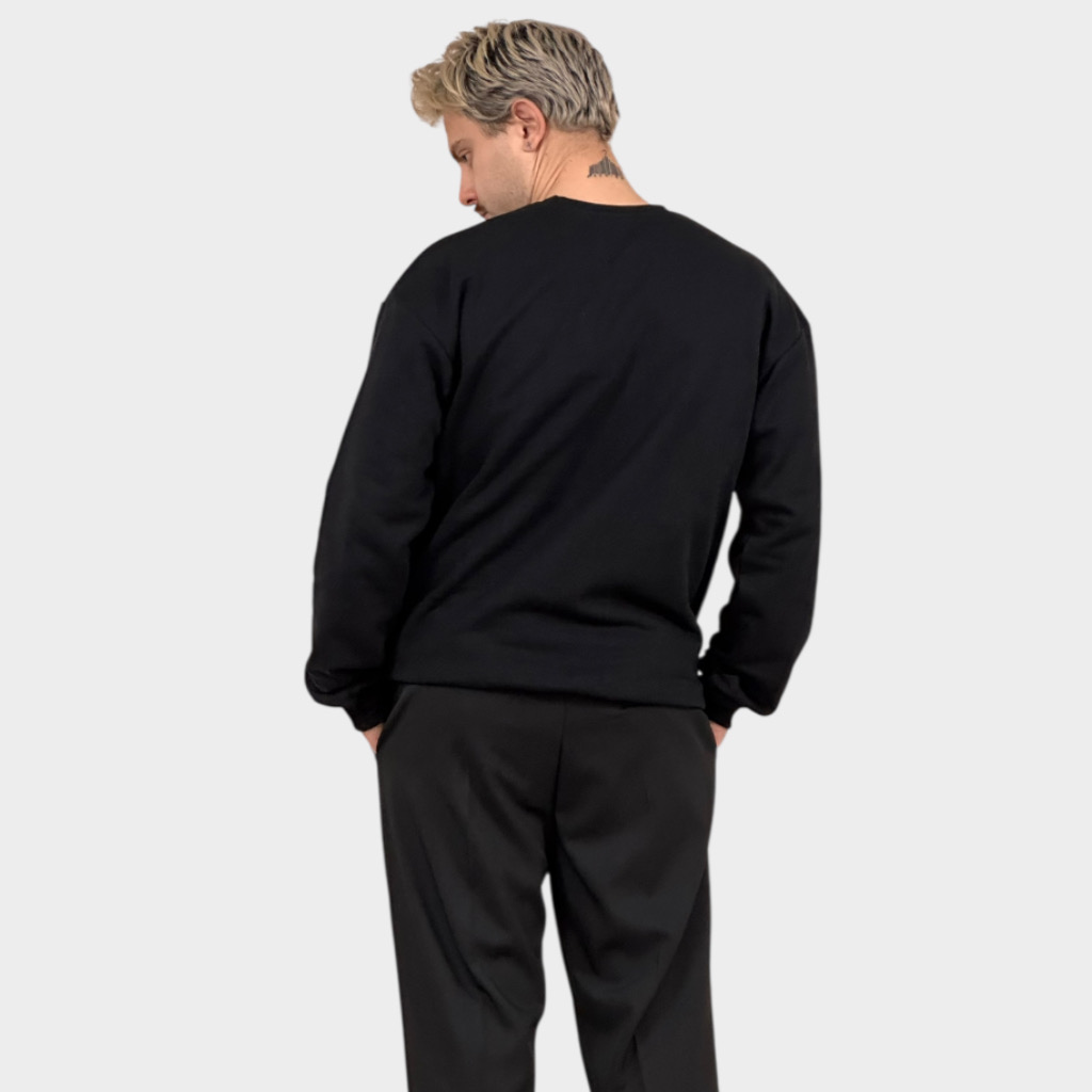 IMG 5542 Ζιβάγκο με Κουμπι Και Φερμουάρ Μαύρο