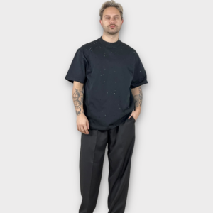 T-shirt Με Strass Black