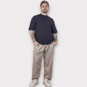 Μπλούζα Boxy Fit Coffee