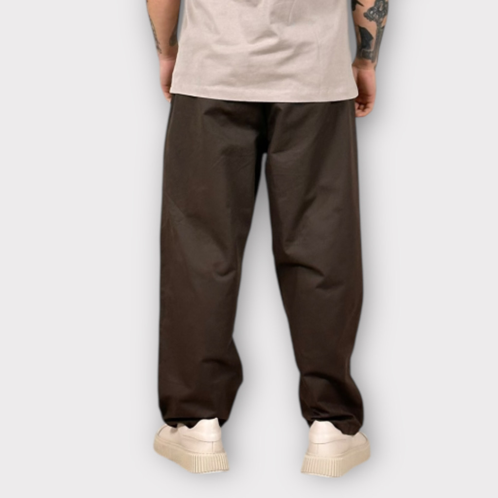 IMG 6183 T-shirt Oversize Με Ψηλο Λαιμο Μπεζ