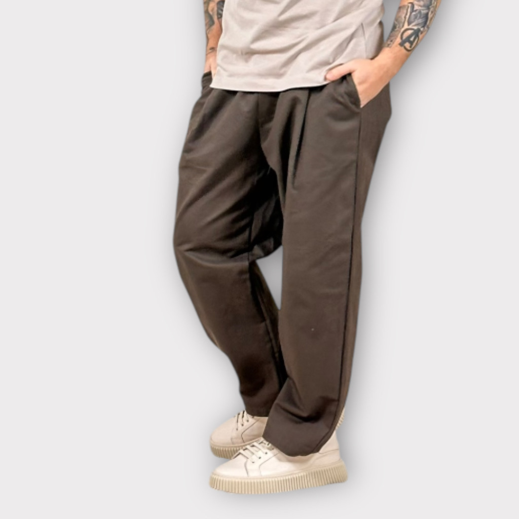 IMG 6187 T-shirt Oversize Με Ψηλο Λαιμο Μπεζ