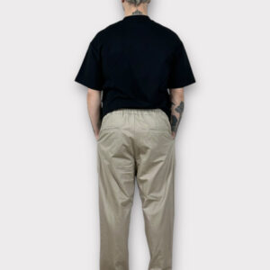 Παντελόνι Jogger Oversize Cotton Beige