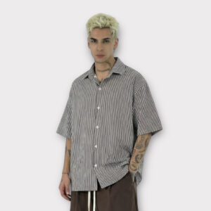 Ριγέ Πουκάμισο Over Cacao