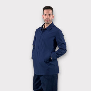 Καμπαρτίνα Relaxed Fit Μπλε