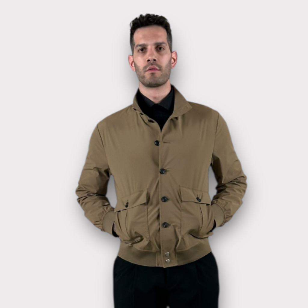 IMG 7685 Bomber Jacket Cacao