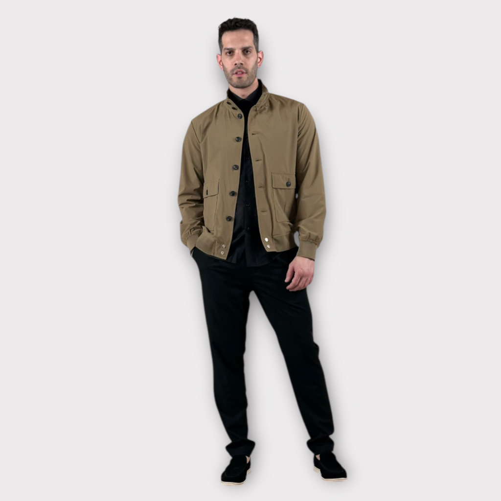 IMG 7686 Bomber Jacket Cacao