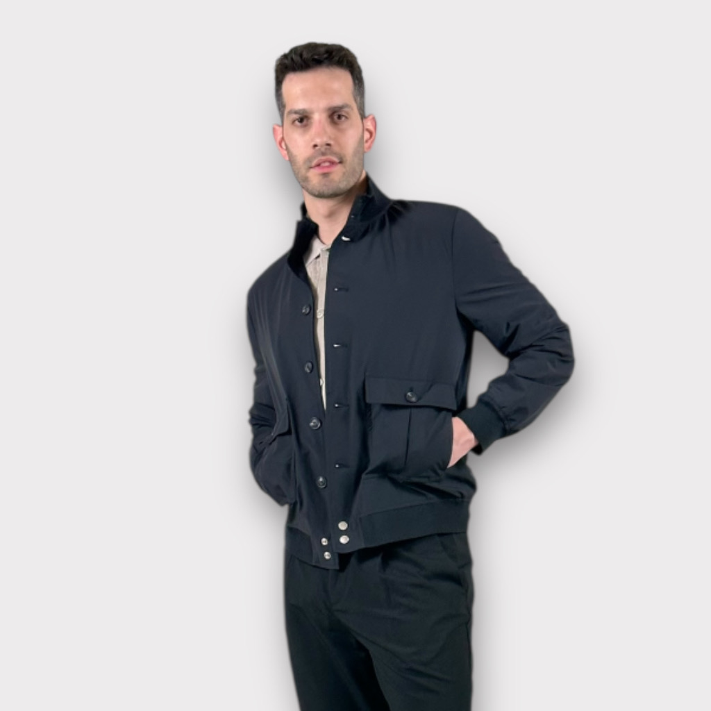 IMG 7703 Bomber Jacket Black