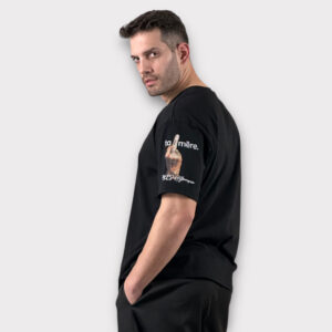 Takeshy Kurosawa T-shirt Ta Mere Doigt Black
