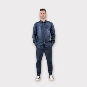 Takeshy Kurosawa Camicia Denim Stone Wash