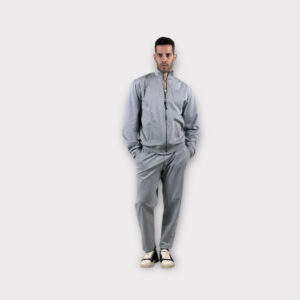 Takeshy Kurosawa Felpa Zip Classic P.Milano Grizio