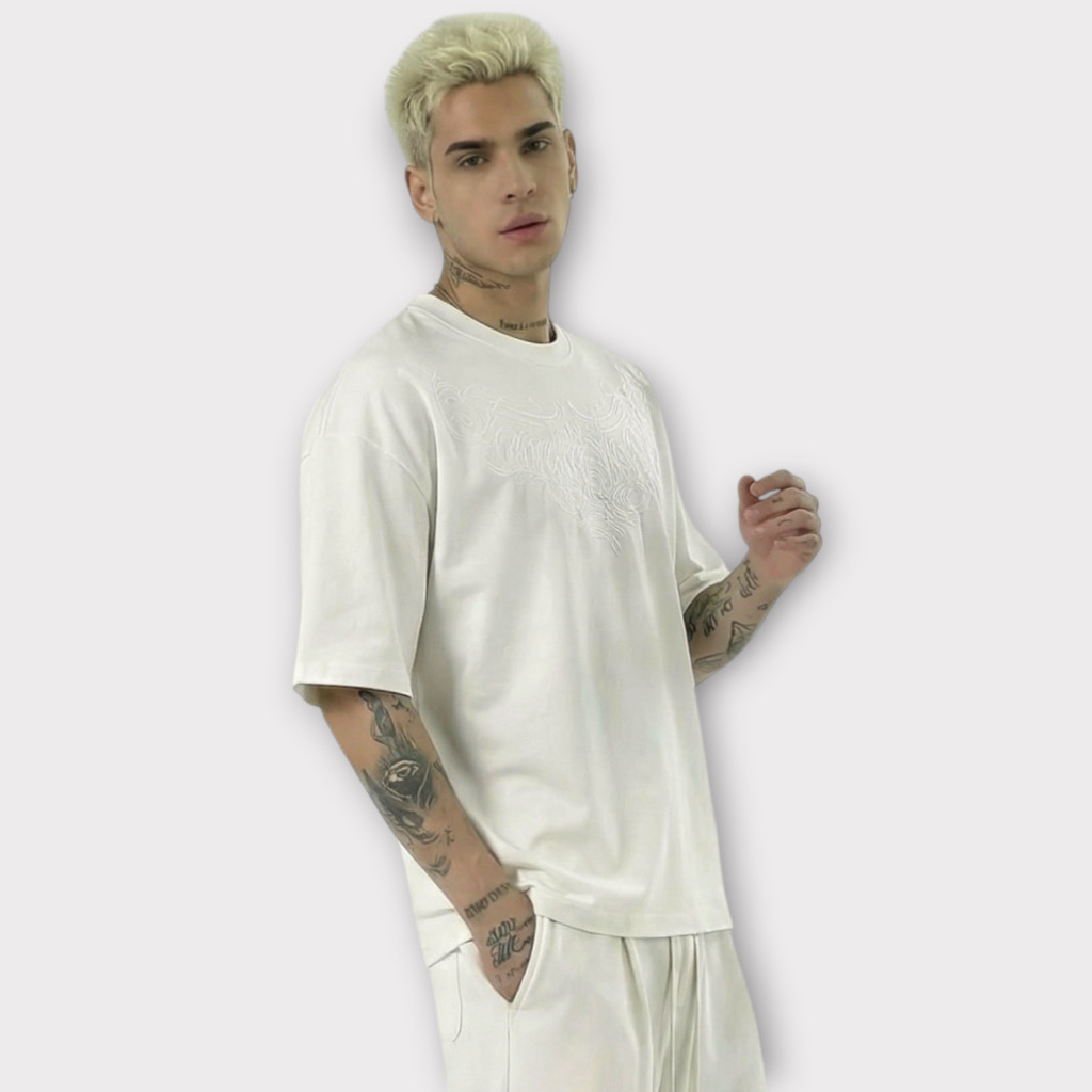 IMG 8327 T-shirt Gothic White