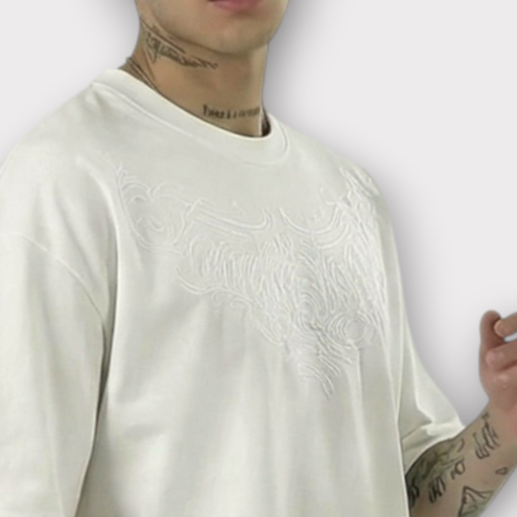 T-shirt Gothic White