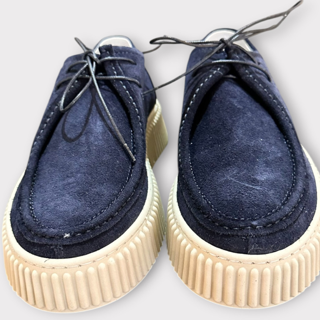 IMG 8492 Sneakers Blue Scuro Δέρμα Καστορ