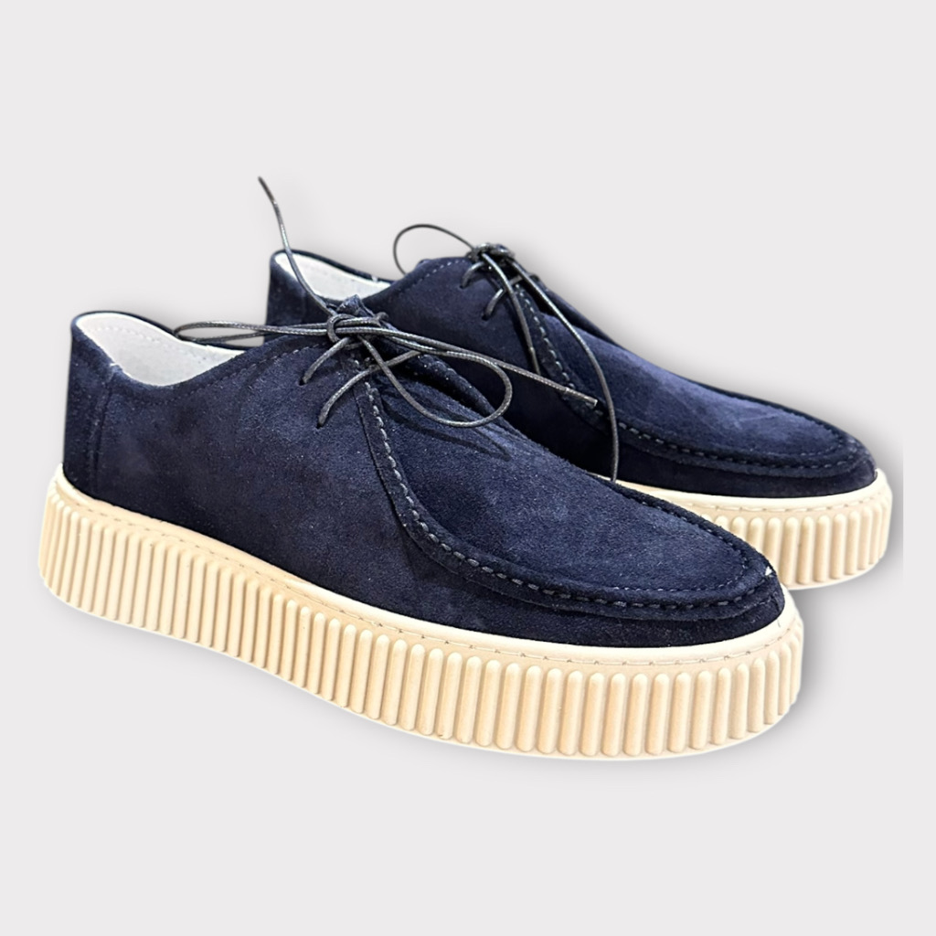 IMG 8495 Sneakers Blue Scuro Δέρμα Καστορ