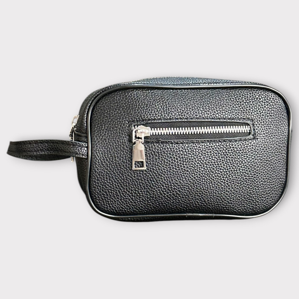 Τσαντάκι Χειρός Eco Leather Μαύρο