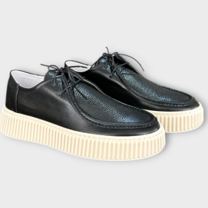 Sneakers Μαύρα Δερμα