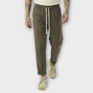 Παντελόνι Με Μεση Jogger Easy Care Fango