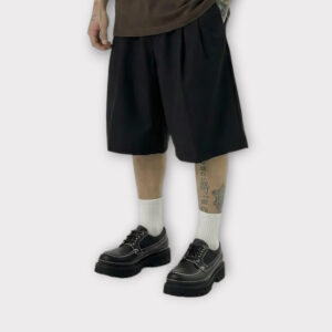 Βερμούδα Oversized Mix Black