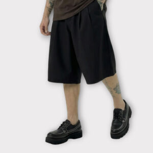 Βερμούδα Oversized Mix Black