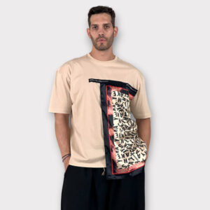 Takeshy Kurosawa T-shirt Foulard All Beige