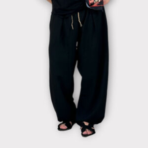 Takeshy Kurosawa Pantalone Balloon Black