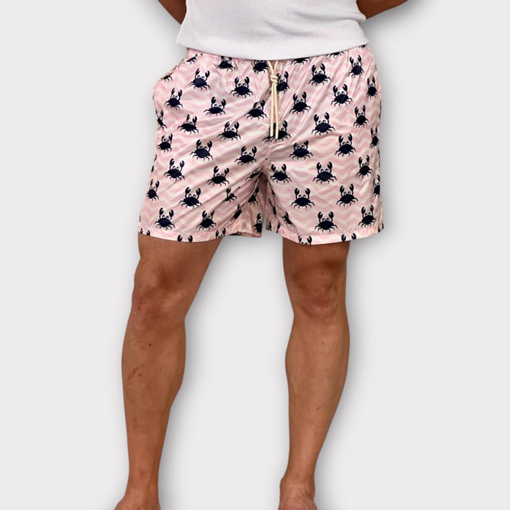 IMG 1661 Μαγιό Crabs Pink