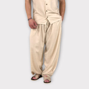 Takeshy Kurosawa Pantalone Balloon Beige 2