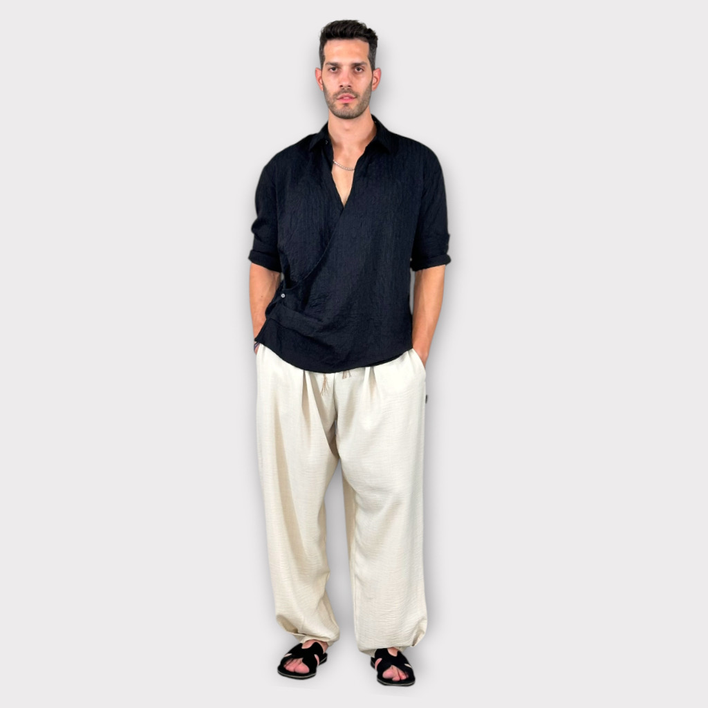 IMG 1947 Takeshy Kurosawa Pantalone Balloon Beige