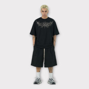 T-shirt Με Strass Black
