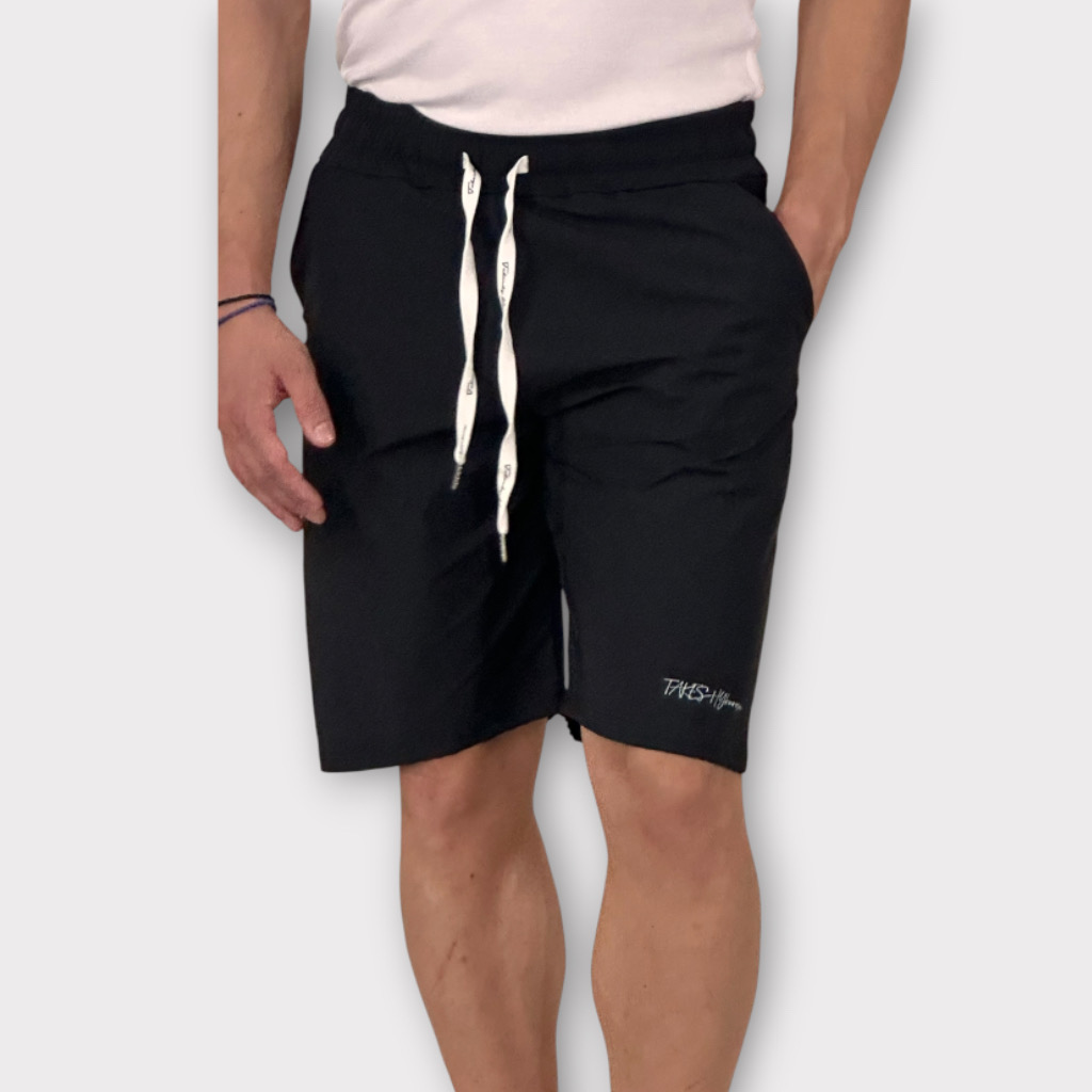 IMG 2106 Takeshy Kurosawa Bermuda Nylon Laccio Black