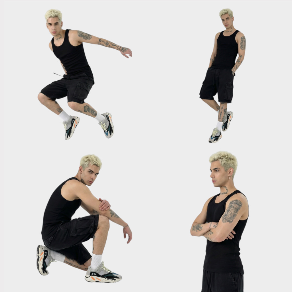 IMG 2262 Tank Top Black