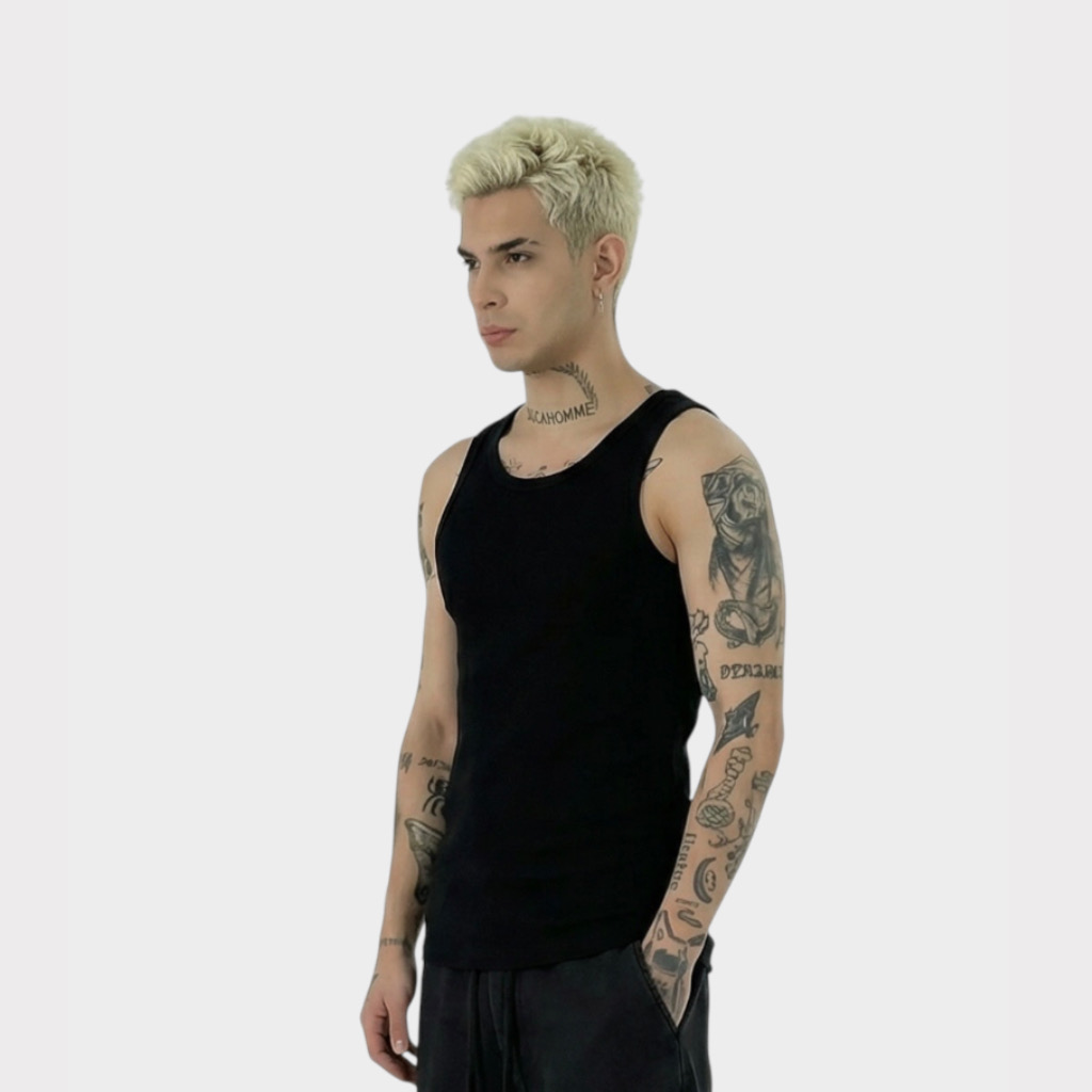 IMG 2263 Tank Top Black
